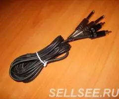 Кабель Klotz 2 джека моно - 2 тюльпана - 1,5 метра - 2