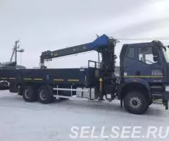 FAW CA 3250, J6P, 6х4 с КМУ HIAB 190TM-6 - 3