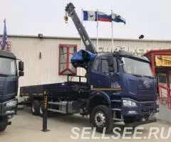 FAW CA 3250, J6P, 6х4 с КМУ HIAB 190TM-6 - 4