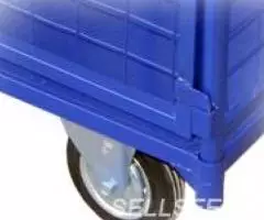 Тележка с бортами для магазина - 4