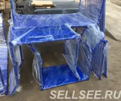 Тележка платформенная с бортами, размер 500х800. - 3