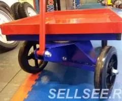 Тележки платформенные, усиленные, с поворотной осью - 3