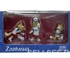 Zabivaka FIFA-2018 три фигурки в подарочной коробке