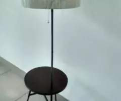 Торшер со столиком из экологически чистых материалов - 2
