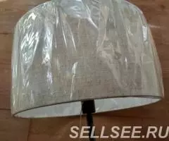 Торшер со столиком из экологически чистых материалов - 3