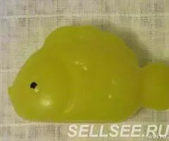 золотая рыбка пластмассовая СССР - 2