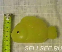 золотая рыбка пластмассовая СССР - 3