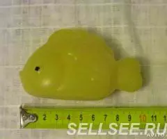 золотая рыбка пластмассовая СССР - 4