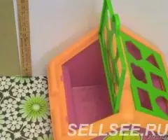 домик пластмассовая игрушка СССР Польша - 3