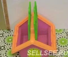 домик пластмассовая игрушка СССР Польша - 4