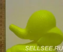 слон пластмассовая каталка СССР ГДР - 2