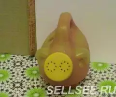 лейка свинья пластмассовая игрушка СССР - 2