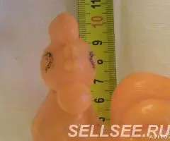 10 см петушок пластмассовый СССР - 2