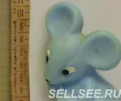 мышонок пластмассовый СССР - 2