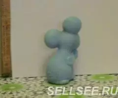 мышонок пластмассовый СССР - 3