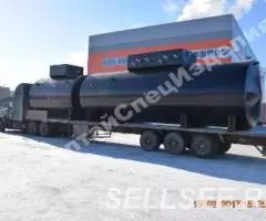 Резервуар горизонтальный подземный утепленный - 2