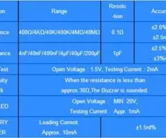 SMD мультиметр-пинцет HoldPeak HP-990B - 8