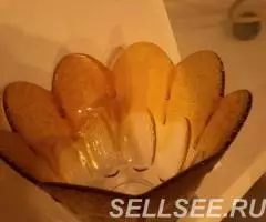 3 плафона от люстры СССР ХХ век - 4