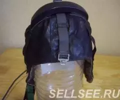 Шлемофон летчика Натуральная кожа, овчина. . - 2