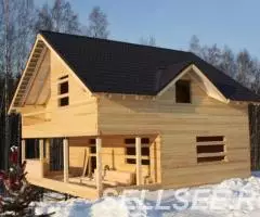 Дом двухэтажный из бруса - 4