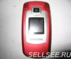 Samsung E380 Red Pearl Silver