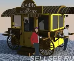 Кафе на колесах. Строительство и монтаж - 3