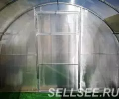 Теплица арочная типа ширмна 3м длина 6м высота 2м, - 2