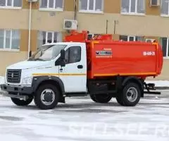 Мусоровоз с боковой загрузкой КО-440-2N на шасси ГАЗон Next