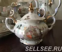 Сервиз чайно-кофейный мадонна kahla германия гдр - 3