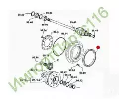 Запчасти на мост цф, ZF MS, MS-B - 2