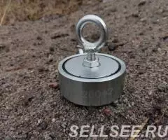 Поисковый магнит F200x2 новый. - 2