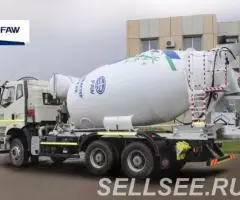 Автобетоносмеситель FAW CA3250AB, J6P, 6х4, Euro V, объём ... - 3