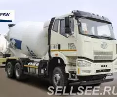 Автобетоносмеситель FAW CA3250AB, J6P, 6х4, Euro V, объём ... - 4