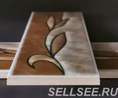 Декоративный бордюр. Керамическая плитка. - 2