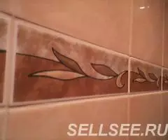 Декоративный бордюр. Керамическая плитка. - 4