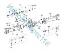 Мост в сборе ZF и запчасти ZF MS, MS-B, MS-E, MT - 2
