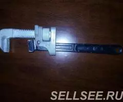 Ключ трубный разводной времен СССР новый - 3