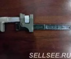 Ключ трубный разводной времен СССР новый - 4