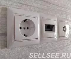 Розетки , выключатели фирмы LEGRAND коллекция Валена - 3