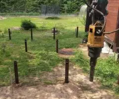 Винтовые сваи в Рощино - 2