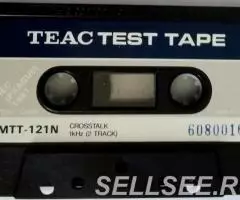Teac MTT-121N - Тестовая аудиокассета. Япония - 3