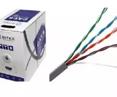 Кабель провод витая пара UTP медная 24AWG