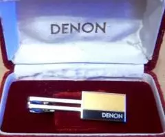 Denon - зажим для галстука, в футляре, новый