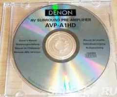 Denon AVP-A1HD, Belkin Pure PF - инструкции на CD