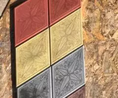 Брусчатка тротуарная Ромб роза ветров - 4