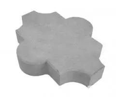 Брусчатка тротуарная клевер гладкий - 3