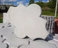 Брусчатка тротуарная клевер гладкий - 4