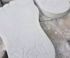 Тротуарная плитка Стопа великана пара - 3