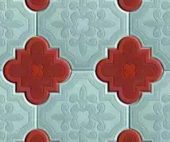 Тротуарная плитка Клевер Краковский Гжель - 2