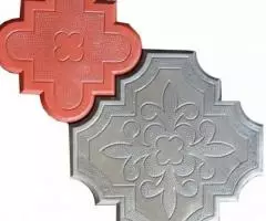 Тротуарная плитка Клевер Краковский Гжель - 3